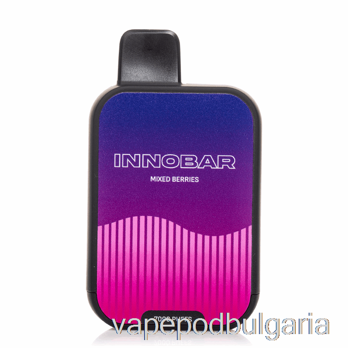 Vape Bulgaria Innokin Innobar 7000 смесени горски плодове за еднократна употреба